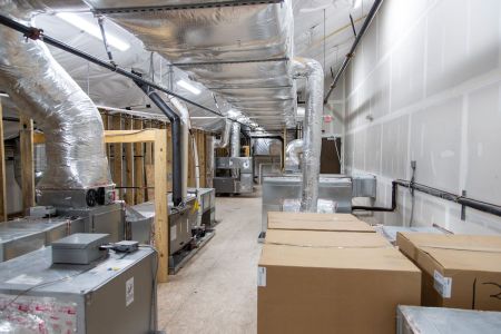 CHVC attic space HVAC detail 9393