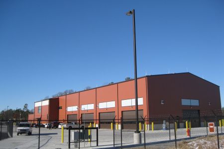 Fort Lee TEMF exterior garage door side 2